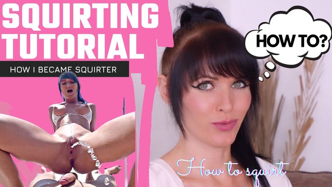 Le Tutoriel Éjaculateur De La Petite Nicole - Regardez-La En Gros Plan En Hd